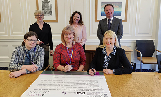 Procurator Fiscal Society signs Dying to Work Charter