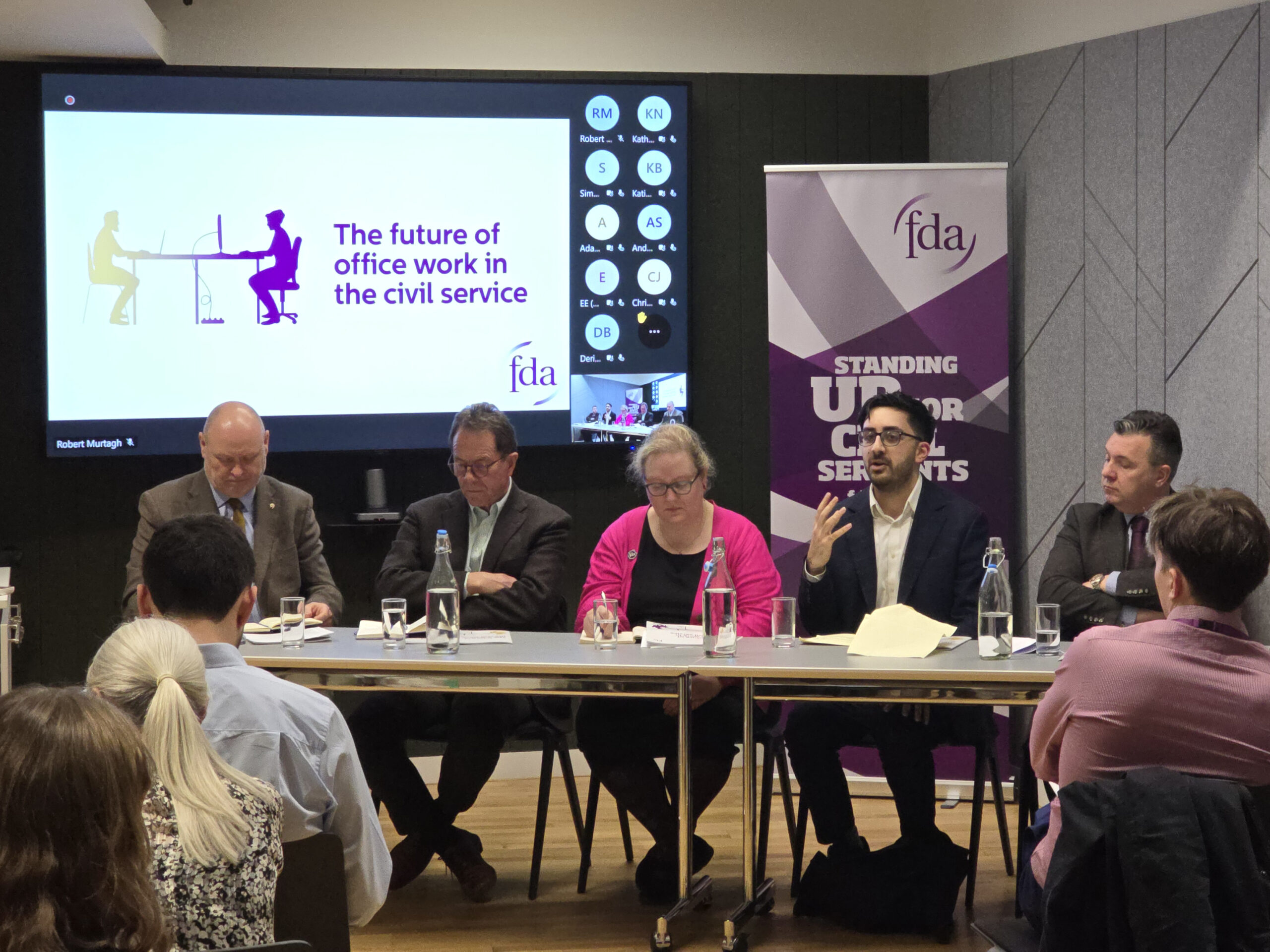 The future of office work in the civil service report launch